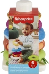 Fisher-Price pirámide sensorial apilable de anillos