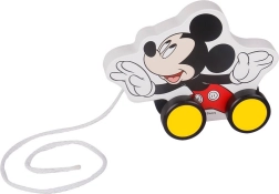 Arrastre Mickey Mouse de madera