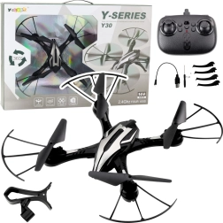 Dron Y30 con luces LED y giro de 360°