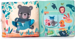 Lilliputiens - libro textil Aprendemos a vestirnos, perrito Jules