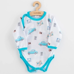 Body para bebé con cierre completo New Baby Classic II Cars, talla 68