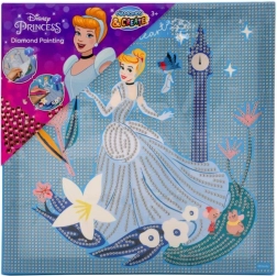 Pintura de diamantes sobre lienzo – mix de motivos DISNEY y SPIDER‑MAN 29 × 29 cm