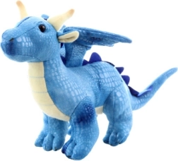 Dragón de peluche azul 20 cm eco-friendly