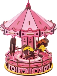 Rompecabezas 3D de Madera Carrusel