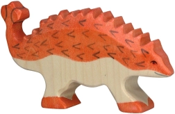 Figura de dinosaurio anquilosaurio Holztiger - 1 unidad