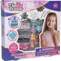 Creación de pulseras con colgantes – kit creativo para niños