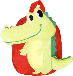 Mochila infantil 3D de cocodrilo