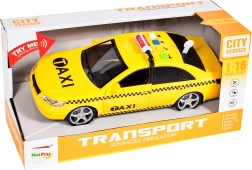Taxi a escala 1:16 con luz y sonido