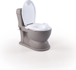 Orinal infantil XL con efectos de luz y sonido, gris