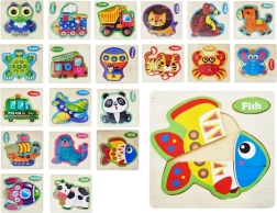Puzle infantil de madera – varios motivos
