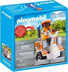 Playmobil City Life rescatista en segway con accesorios