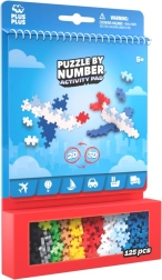 Plus-Plus Activity Transporte – set de construcción creativo 12 en 1