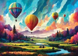 Puzzle ART PUZZLE Valle de los Sueños 260 piezas