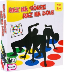 Gran esterilla de juego para niños 3+ – juego de destreza Raz na górze raz na dole