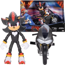 Sonic 3: figura SHADOW en moto negra (set pequeño)