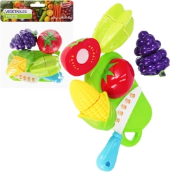 Set infantil de frutas y verduras para cortar