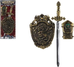 Set de Caballero para Niños con Espada, Brazal y Escudo