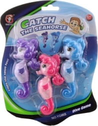 Juguete de agua caballitos de mar hundibles, juego de 3 uds