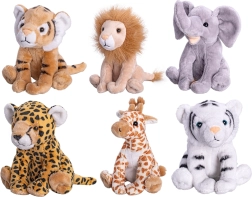 Animalitos de peluche safari 15 cm