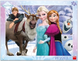 Dino Puzzle Frozen: De Paseo 40 Piezas
