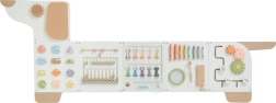 Tabla motriz de madera Perro – panel activo para niños