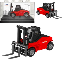 Modelo metálico de carretilla elevadora HUINA 1:80 rojo