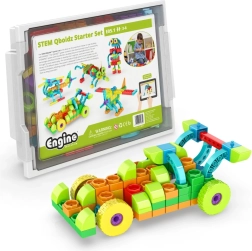 Engino STEM Qboidz set inicial – construcción para niños (1175 piezas)