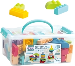 Woopie soft blocks – set de 99 piezas en caja