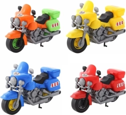 Moto de plástico para niños – sin propulsión, varios colores