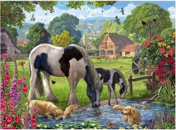 Puzzle Ravensburger Hadlow – mundo de ponis 500 piezas