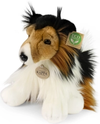 Perro collie de peluche 28 cm eco-friendly