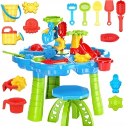 Woopie mesa de agua 2en1 arenero con silla parque acuático con delfín