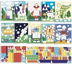 Set de pegatinas – formas y colores