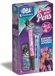 Clementoni Idea Art mini fábrica de bolígrafos K-pop Demon Hunters Derpy y Sussie