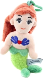 Llavero de peluche sirena 18 cm