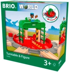 Tornamesa y figura Brio