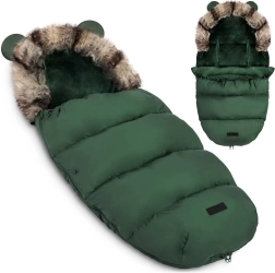 Saco de invierno para cochecito y trineo Ricokids Elmi rosa