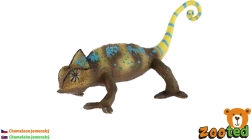 Figura de camaleón del Yemen de 18 cm