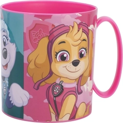 Taza de plástico 390 ml PAW PATROL – rosa