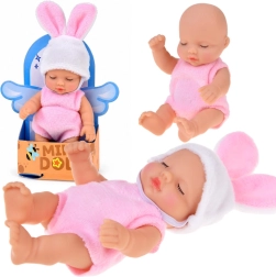 Mini muñeca bebé conejito 11 cm