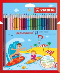 Set de lápices acuarelables STABILO Aquacolor
