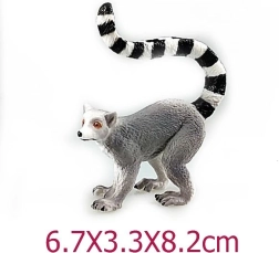 Figura de lémur 8 cm