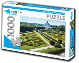 Puzzle Tourist Edition Kroměříž – Jardín de Flores 1000 piezas