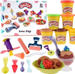 Dulce set del pequeño pastelero – plastilina y moldes