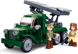 Sluban lanzacohetes ruso Katyusha – set de construcción Batalla de Budapest