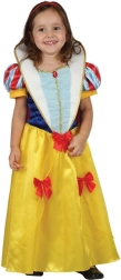 Disfraz de carnaval de Blancanieves para niños 92-104 cm