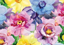 Puzzle Interdruk Flores de Colores 500 Piezas
