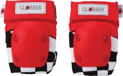 Set de protecciones Globber para rodillas y codos Racing Red