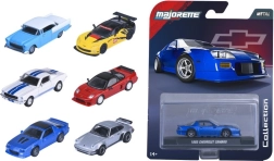 Coche coleccionable Majorette con vitrina – 6 tipos