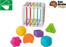 Clasificador sensorial con cuerdas elásticas FAT BRAIN InnyBin